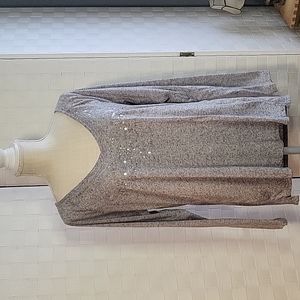 Juicy Couture Size Large- Women's Lightweight long-sleeve Embellished Top